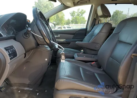 2014 Honda Odyssey Touring из США, поврежденный, VIN 5FNRL5H91EB038361